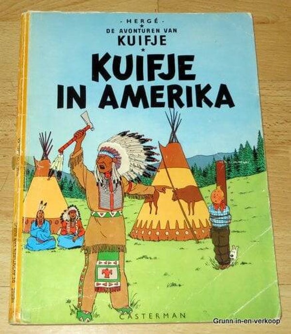 Kuifje - Kuifje in Amerika