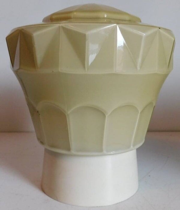 Thabur Art Deco bollamp, Ca. 1930, Den Haag.