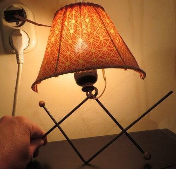 Vijftiger jaren wandlamp