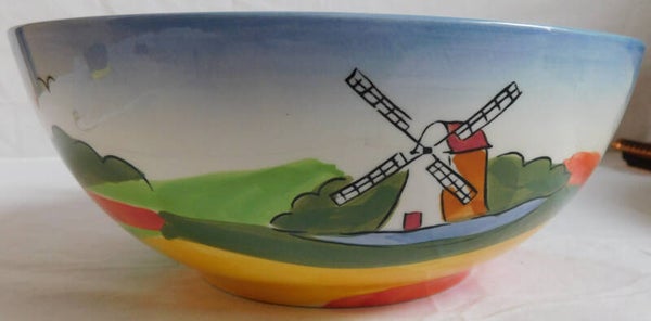 Delfs blauw handpainted Holland schaal