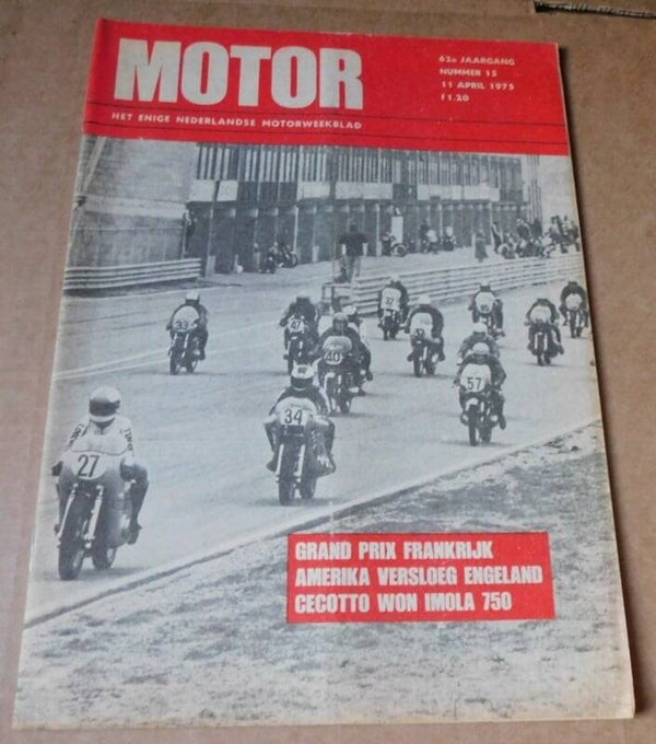 Motorweekblad 1975 - Grand Prix Frankrijk
