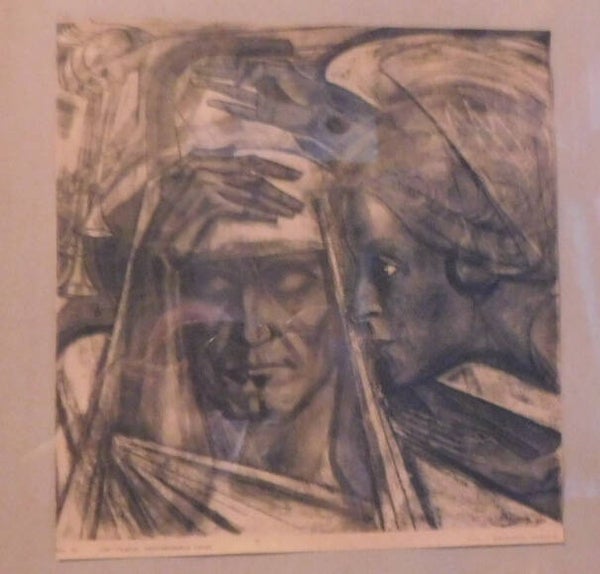 Jan Toorop 'De Inspirerende Engel' 1920