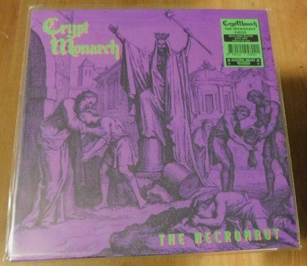 Crypt Monarch – The Necronaut | Neon Green Black Splatter Vinyl LP