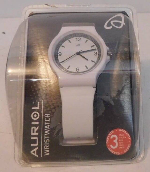 Witte Auriol polshorloge