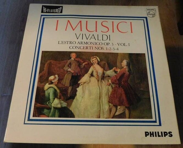 I Musici, Vivaldi – L'Estro Armonico Op. 3 - Vol. I / Concerti Nos. 1-2-3-4