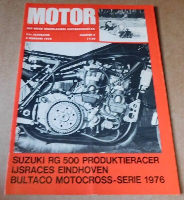 Motorweekblad 1976 - IJsraces Eindhoven