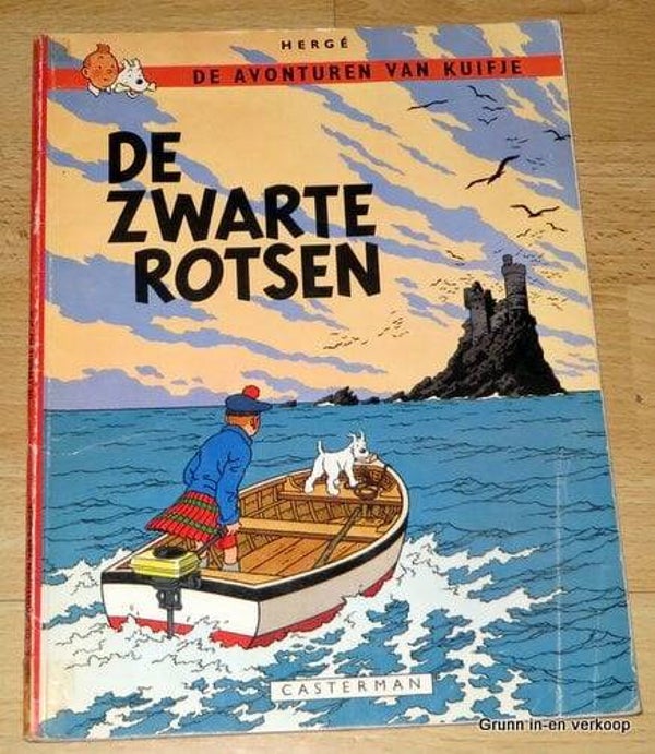 Kuifje - De Zwarte Rotsen