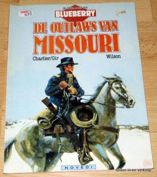 De Jonge Jaren van Blueberry - De outlaws van Missouri