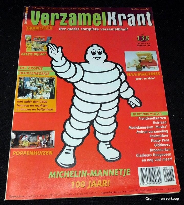 Verzamelkrant-Michelin-mannetje 100 jaar