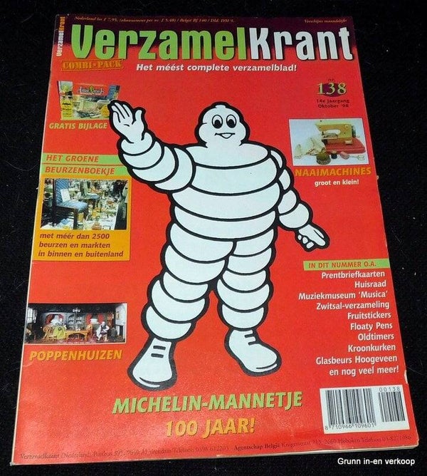 Verzamelkrant-Michelin-mannetje 100 jaar