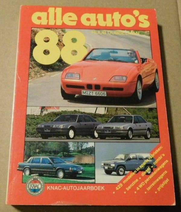 Youngtimer auto's vergelijken - Alle Auto’s 1988