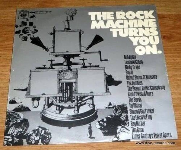 Various ‎– The Rock Machine Turns You On