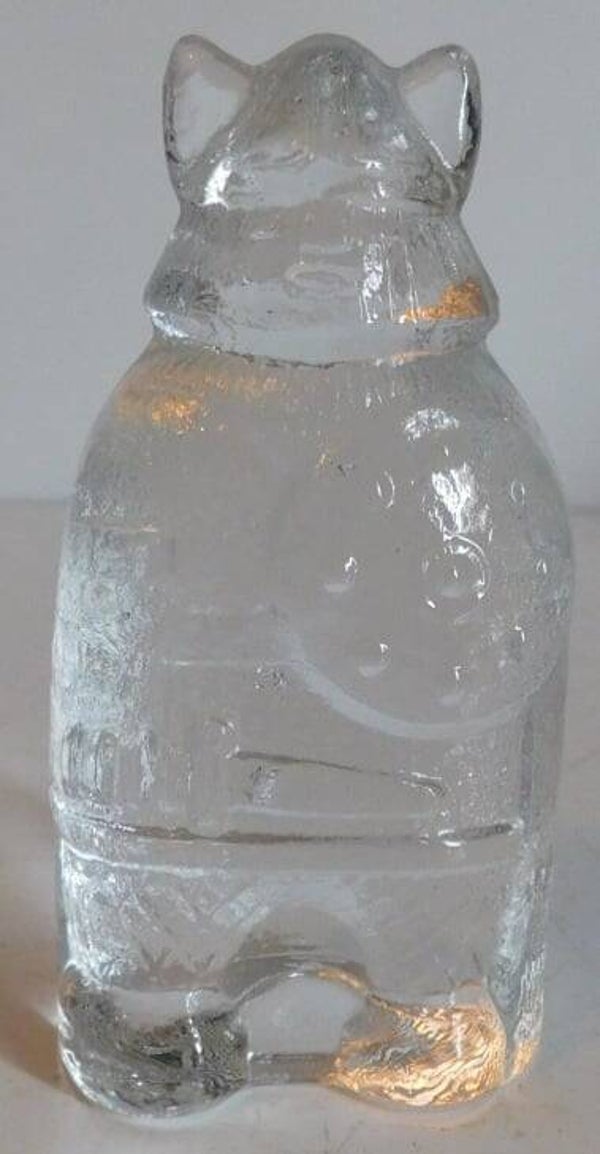 Scandinavian Lindshammar glass Viking