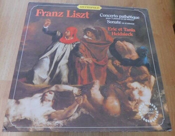 Franz Liszt - Eric Heidsieck & Tania Heidsieck – Concerto Pathétique • Sonate En Si Mineur