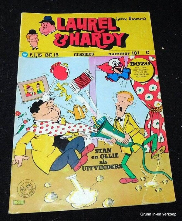Laurel en Hardy nr. 181 - Stan en Ollie als uitvinders