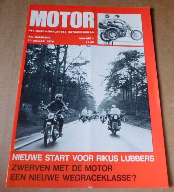 Motorweekblad 1976 - Zwerven met de Motor