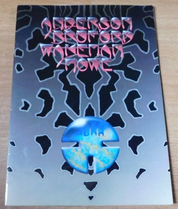 Anderson Bruford Wakeman "tourprogramma'' Book