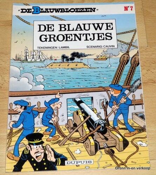 De Blauwbloezen Nr 7 - De Blauwe Groentjes