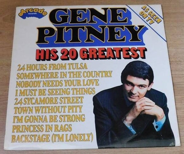 Gene Pitney ‎– His 20 Greatest