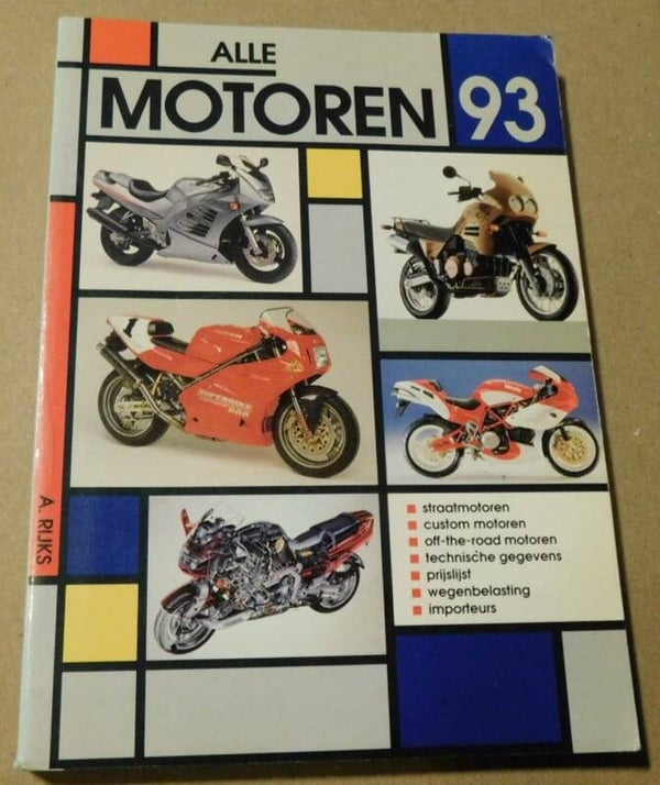 Youngtimer motoren vergelijken - Alle Motoren 1993