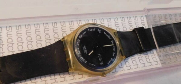 Swatch Gent New Gutenberg horloge
