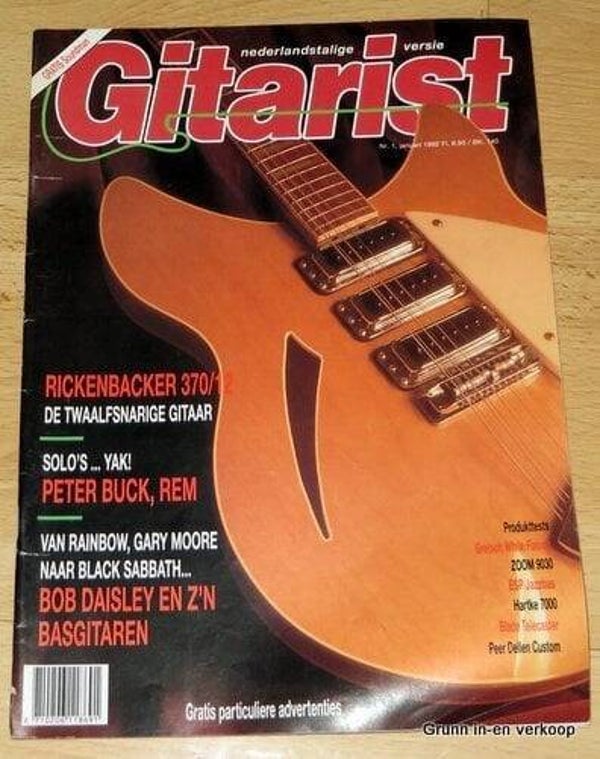 Gitarist Magazine, Rickenbacker 370/12