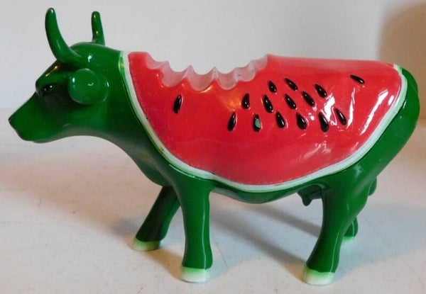 CowParade Small Watermelon Cow
