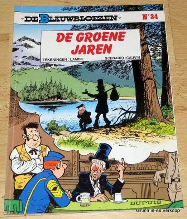 De Blauwbloezen Nr 34 - De Groene Jaren