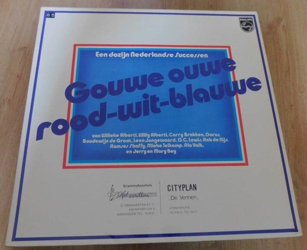 Various – Gouwe Ouwe Rood-Wit-Blauwe