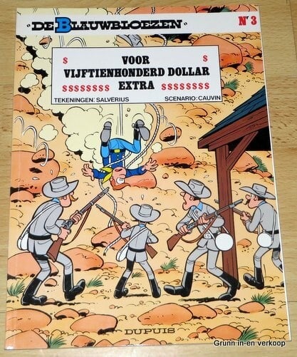 De Blauwbloezen Nr 3 - Voor Vijftienhonderd Dollar Extra