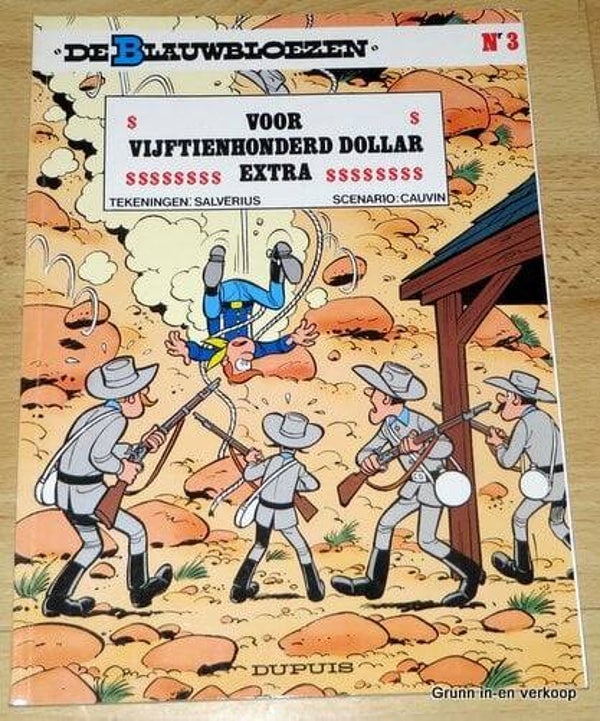 De Blauwbloezen Nr 3 - Voor Vijftienhonderd Dollar Extra