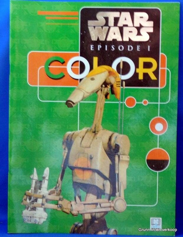 Star Wars, episode I: Kleurboek met stickers