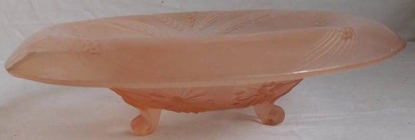 Art Nouveau, persglazen fruitschaal