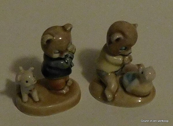 Keramische beer collectie
