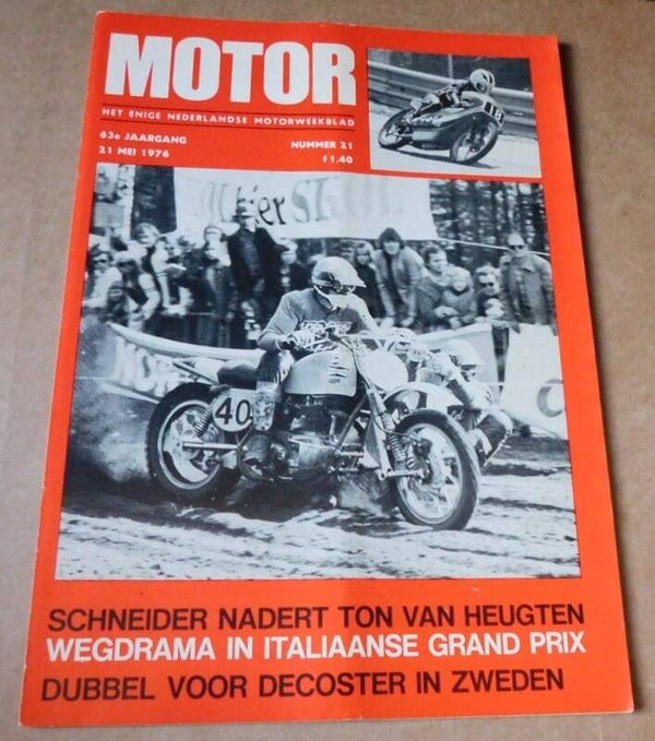 Motorweekblad 1976 - Wegdrama Grand Prix