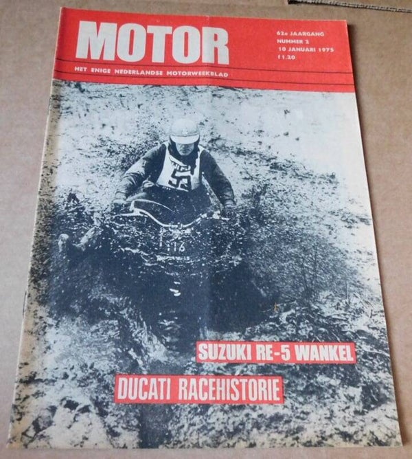 Motorweekblad 1975 - Ducati Race historie