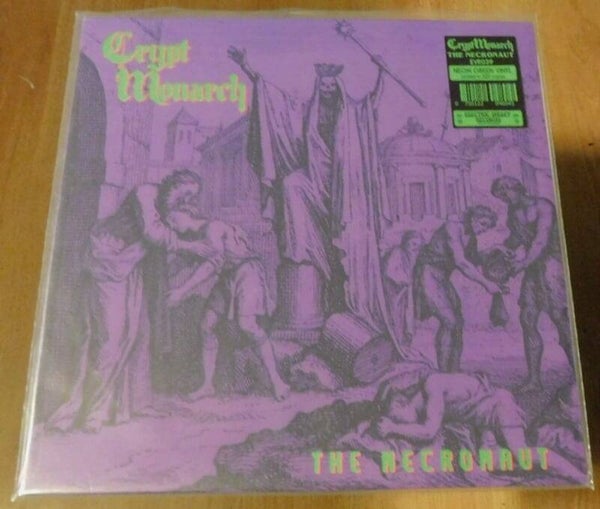 Crypt Monarch – The Necronaut | Neon Green Vinyl LP