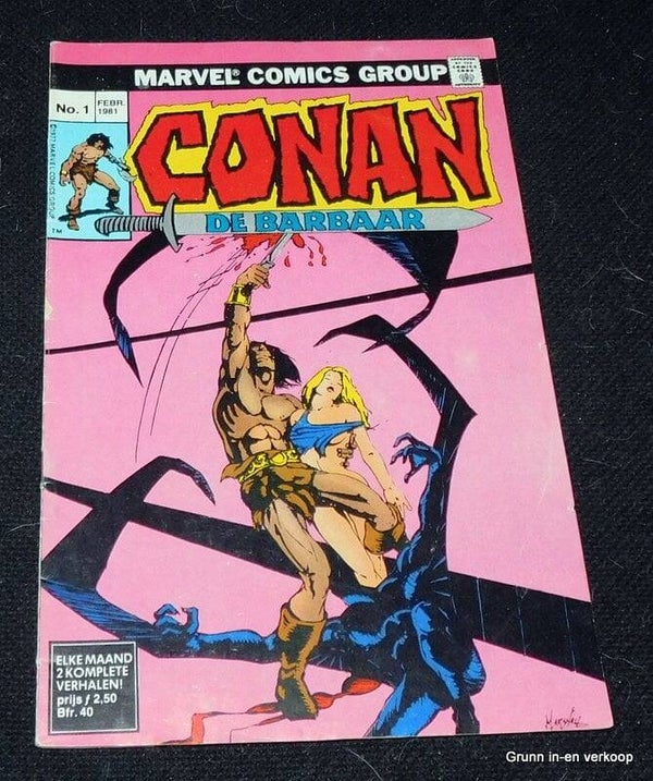 Conan de Barbaar - nr: 1 - De demonen