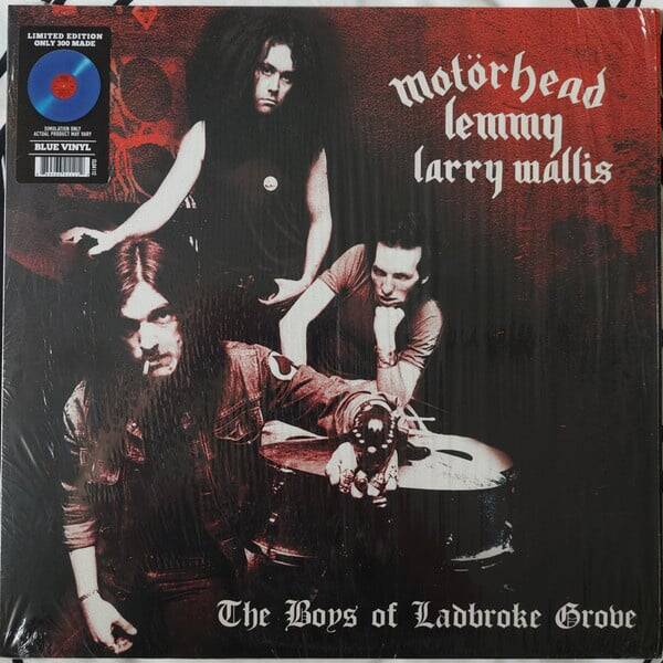 Motörhead, Lemmy, Larry Wallis – The Boys Of Ladbroke Grove | Blue Viny LP
