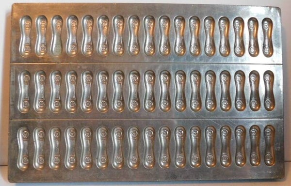 Industriële metalen Chocolademal, Cat Tongue