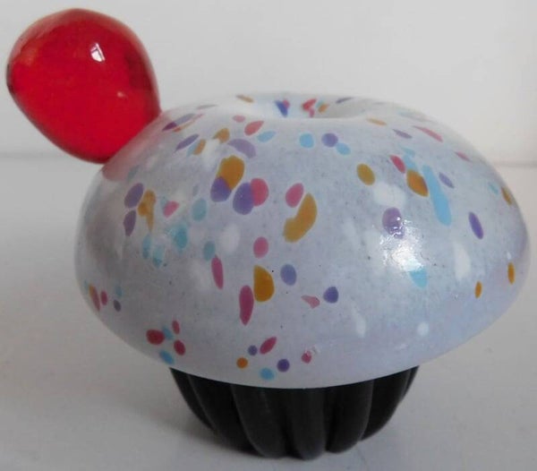 Caithness vanilla glass Cupcake