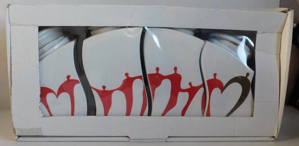 Corry Ammerlaan-van Niekerk - set 4 voorraadpotten