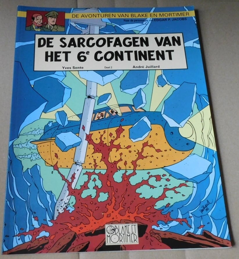 Blake en Mortimer - De Sarcofagen van het 6e Continent