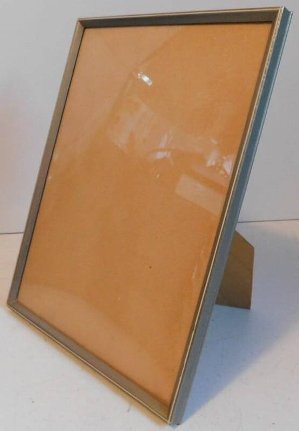 Nostalgische fotolijst met bol glas