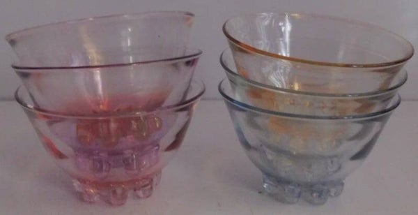 Set glazen france compote schaaltjes
