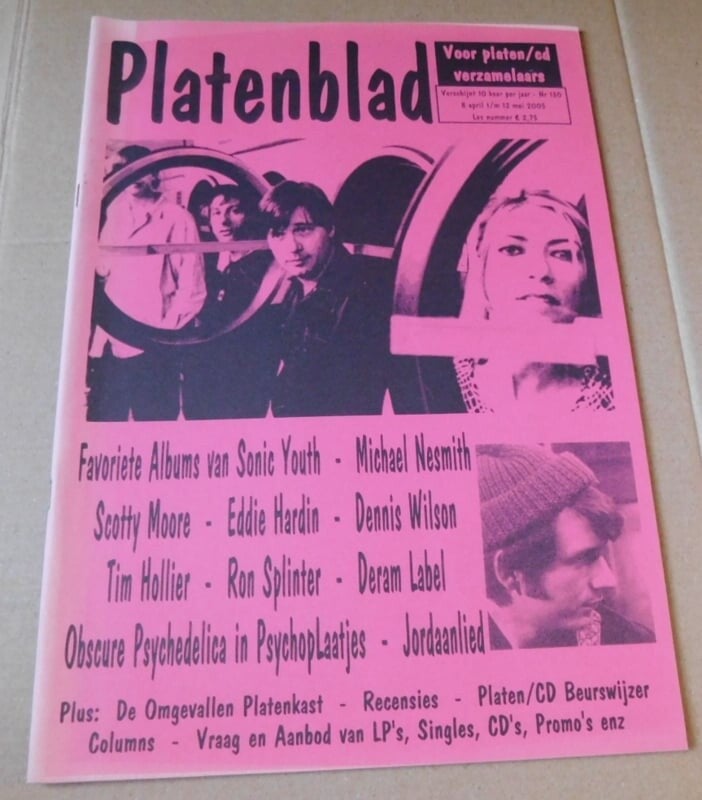 Platenblad Nr.130 - Favoriete albums van Sonic Youth