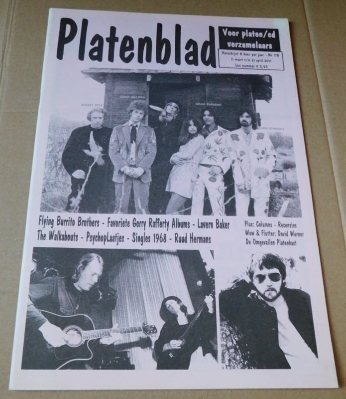 Platenblad Nr.178 - Flying Burrito Brothers