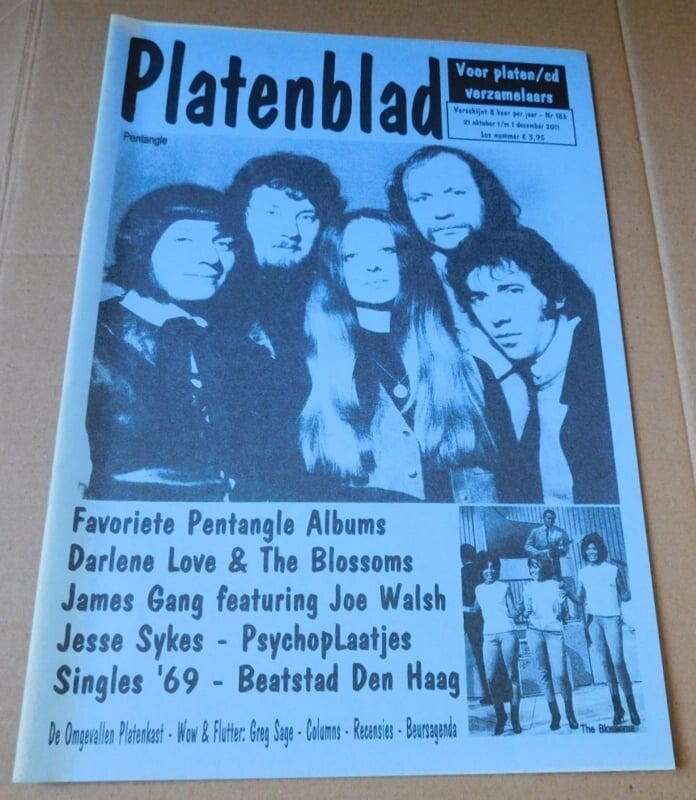 Platenblad Nr.183 - James Gang featuring Joe Walsh