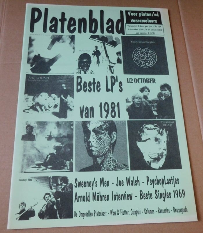 Platenblad Nr.184 - Joe Walsh