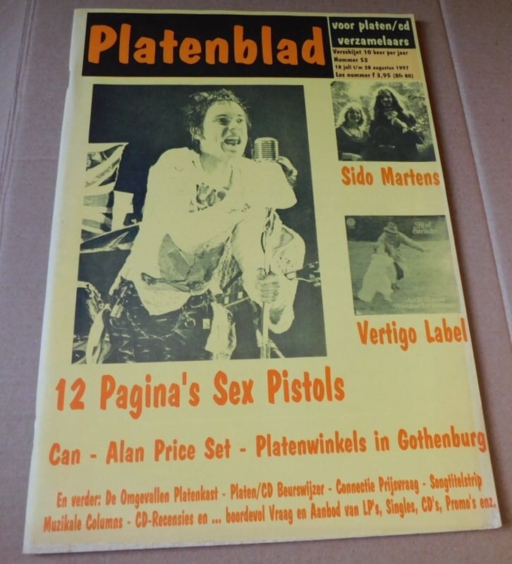 Platenblad Nr.53 - Sido Martens, Pionier Nederlandse Folkrockscene